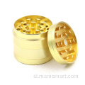 50 mm štirislojni super zlati poceni pribor za kajenje za mlinček